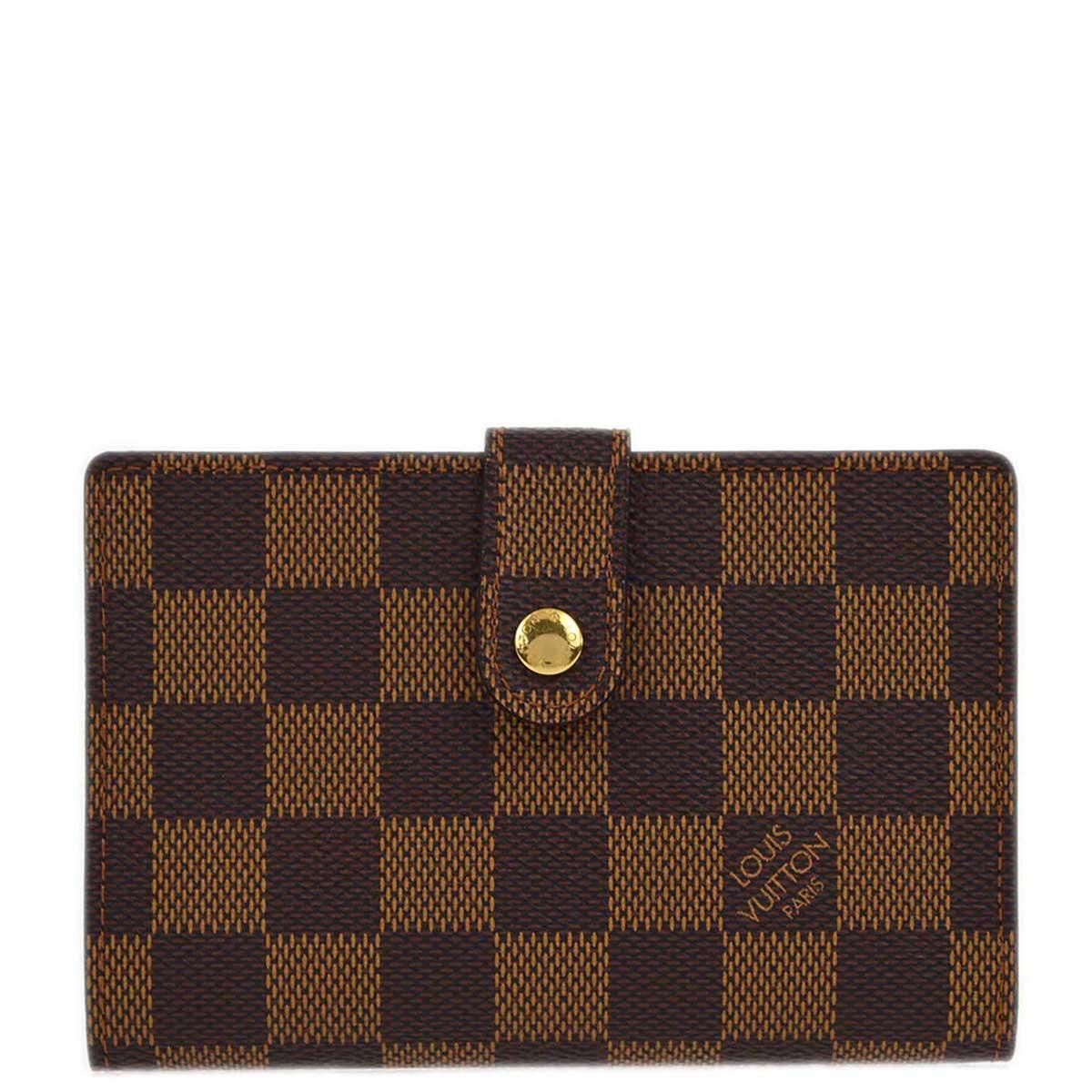 Louis Vuitton 2004 Damier Porte Monnaie Viennois Wallet Purse