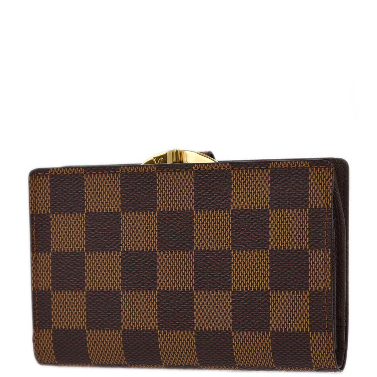 Louis Vuitton 2004 Damier Porte Monnaie Viennois Wallet Purse