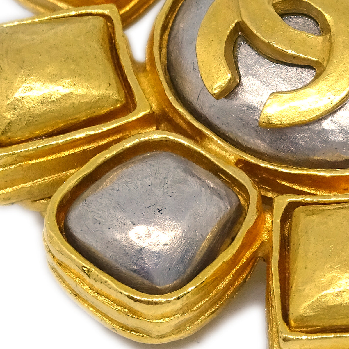 Chanel Brooch Pin Gold 97A
