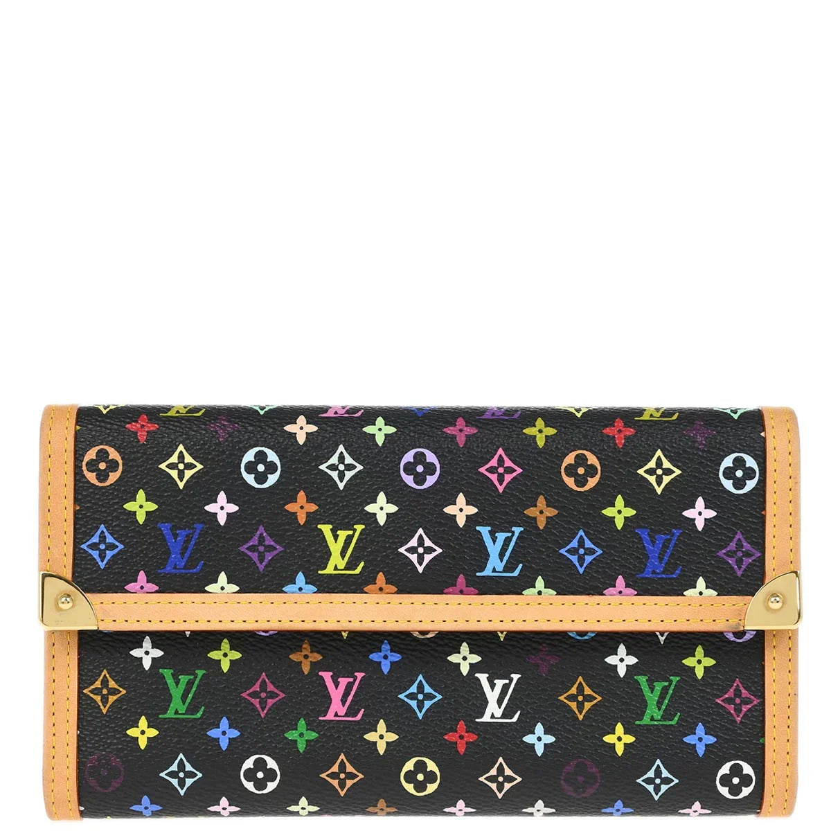 Louis Vuitton 2004 Multicolor Porte Tresor International Wallet