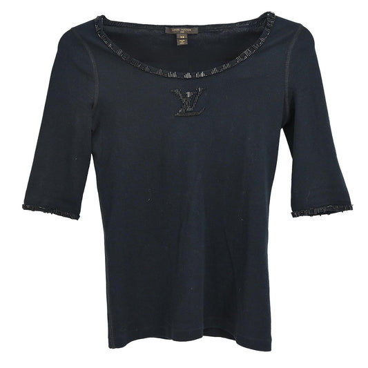 Louis Vuitton 2011 Short Sleeve Top Black #XS Fashion Accessory
