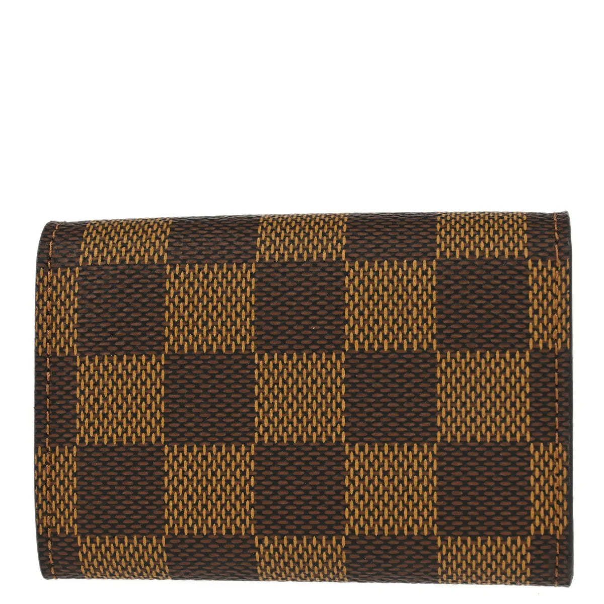 Louis Vuitton 2005 Damier Porte Monnaie Plat Coin Case Wallet