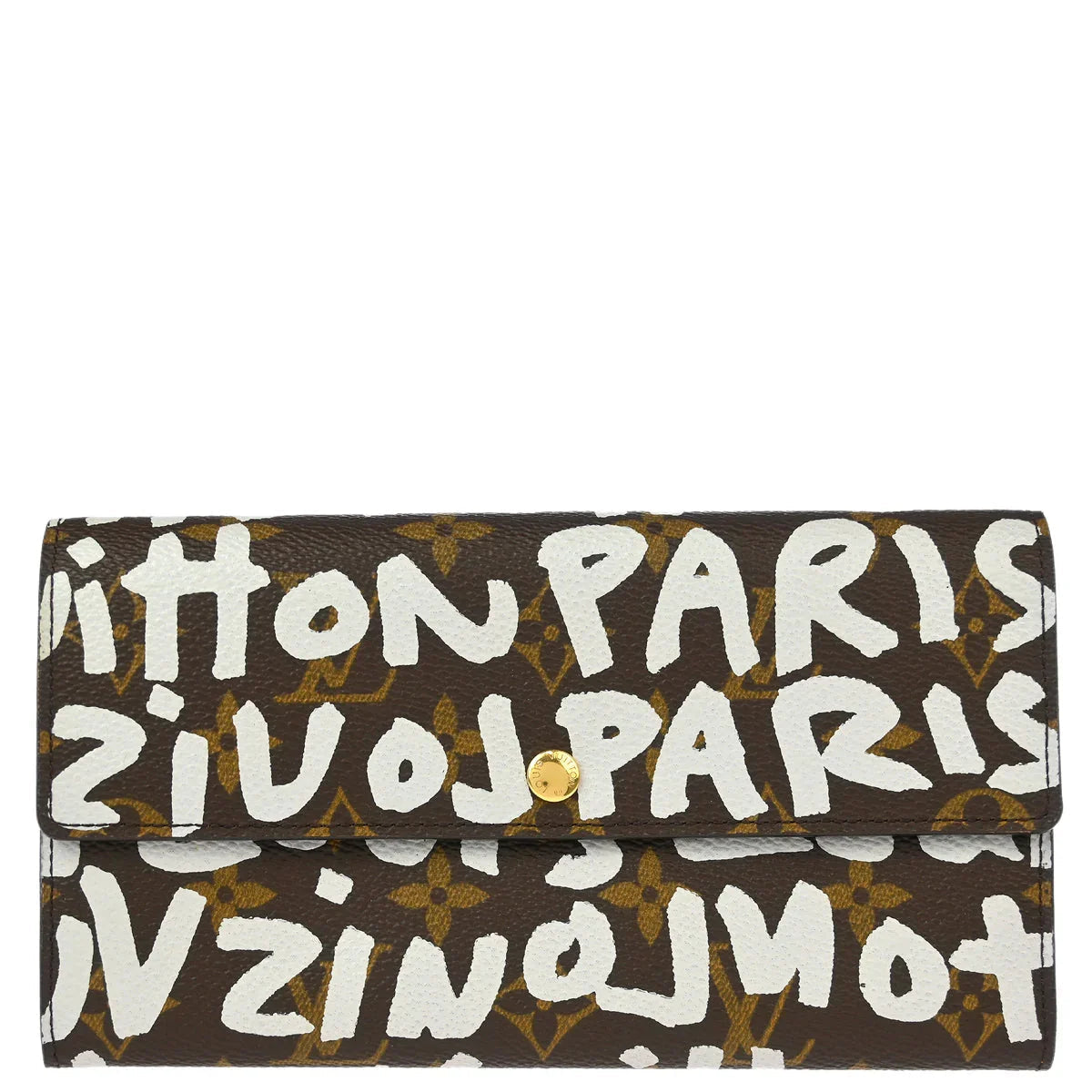 Louis Vuitton 2001 Monogram Graffiti Porte Monnaie Credit Wallet