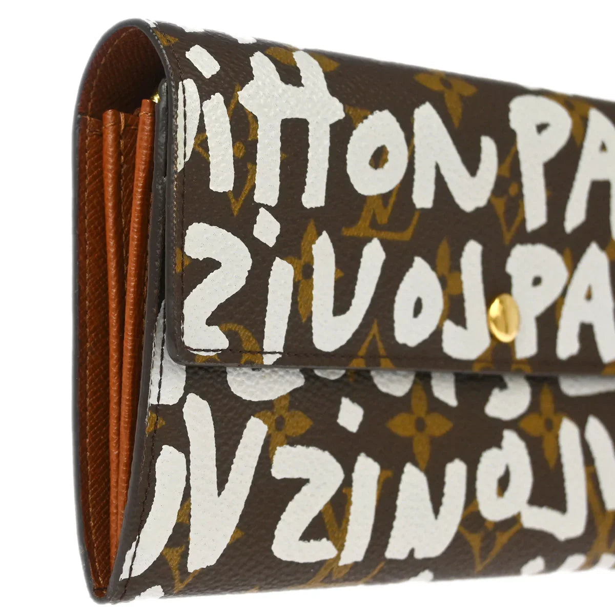 Louis Vuitton 2001 Monogram Graffiti Porte Monnaie Credit Wallet