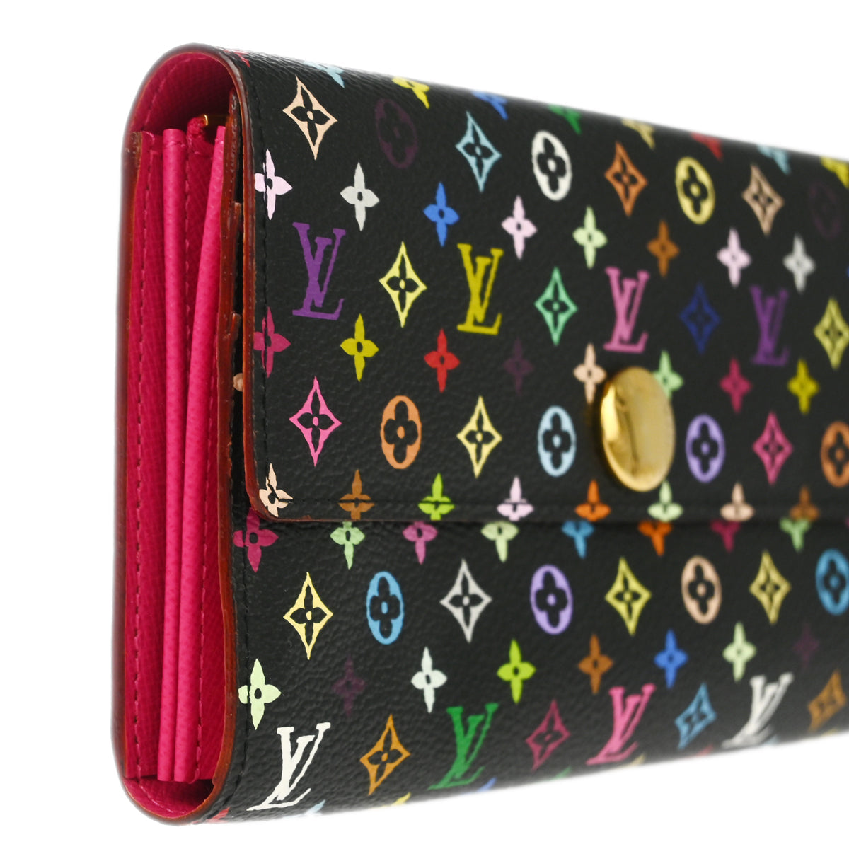 Louis Vuitton 2010 Multicolor Portefeuille Sarah Wallet