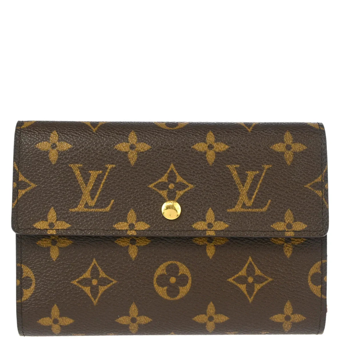 Louis Vuitton 2005 Monogram Porte Tresor Etui Papier Wallet