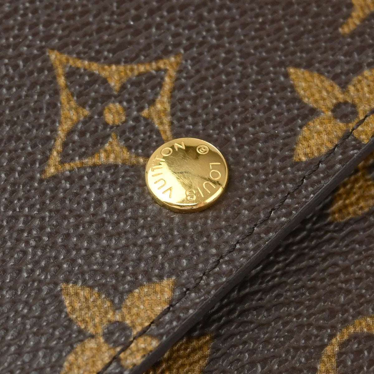 Louis Vuitton 2005 Monogram Porte Tresor Etui Papier Wallet