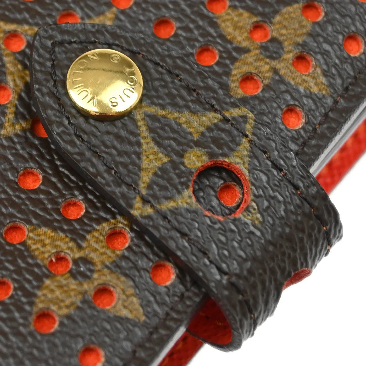 Louis Vuitton 2006 Monogram Perfo Compact Zip Wallet Style 2
