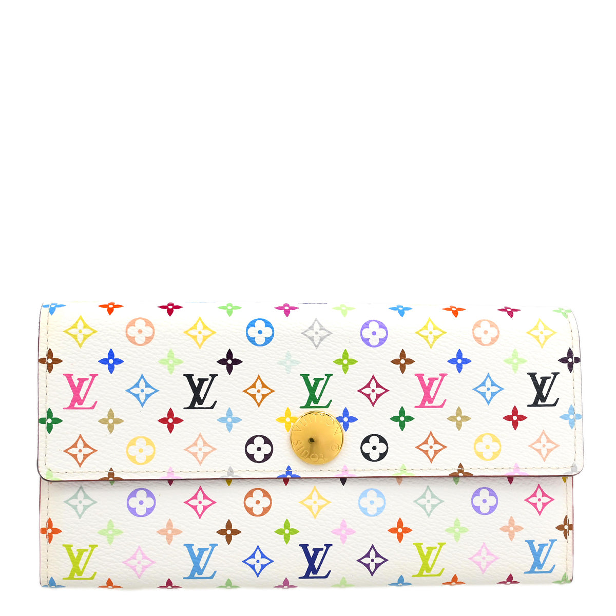 Louis Vuitton 2013 Multicolor Portefeuille Sarah Wallet