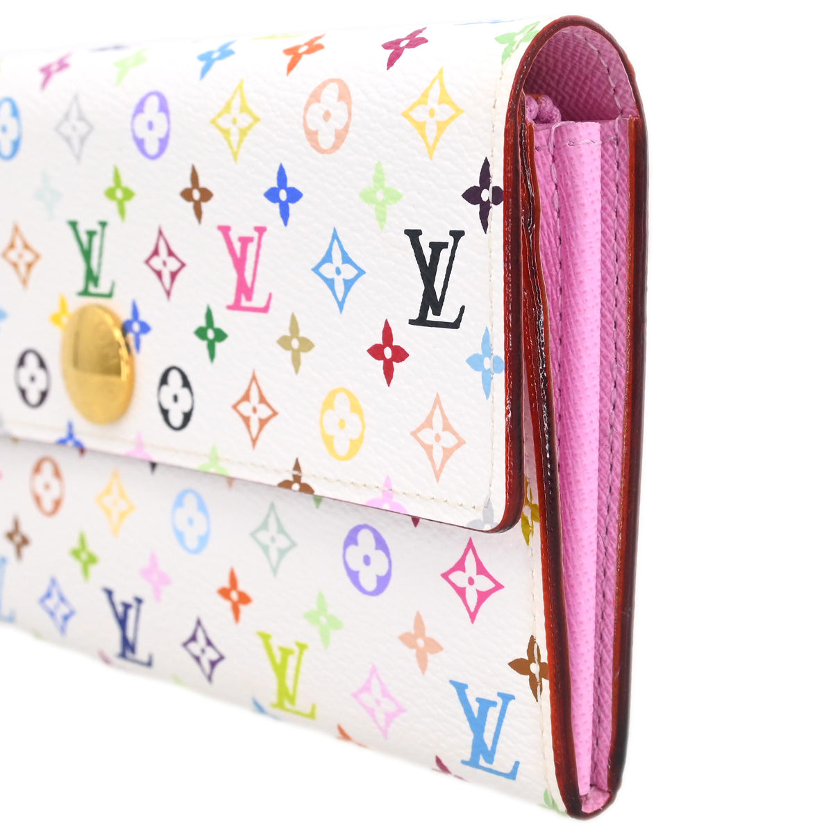 Louis Vuitton 2013 Multicolor Portefeuille Sarah Wallet