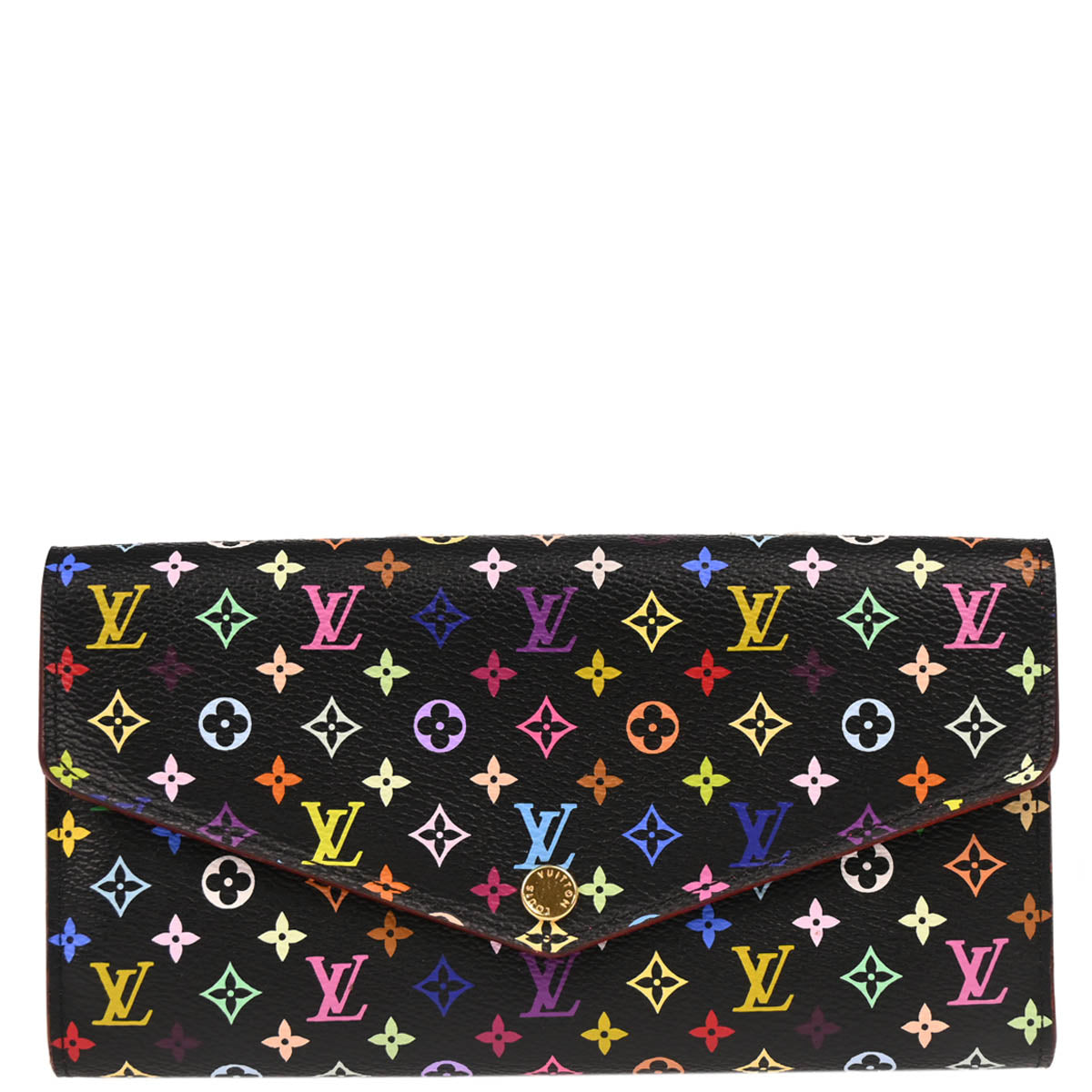 Louis Vuitton 2015 Multicolor Portefeuille Sarah Wallet