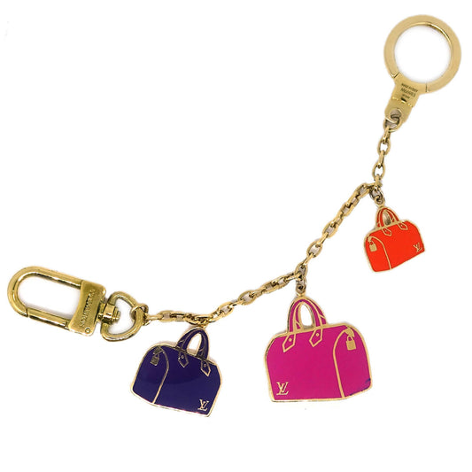 Louis Vuitton Chain Iconic Keyring Bag Charm Small Good