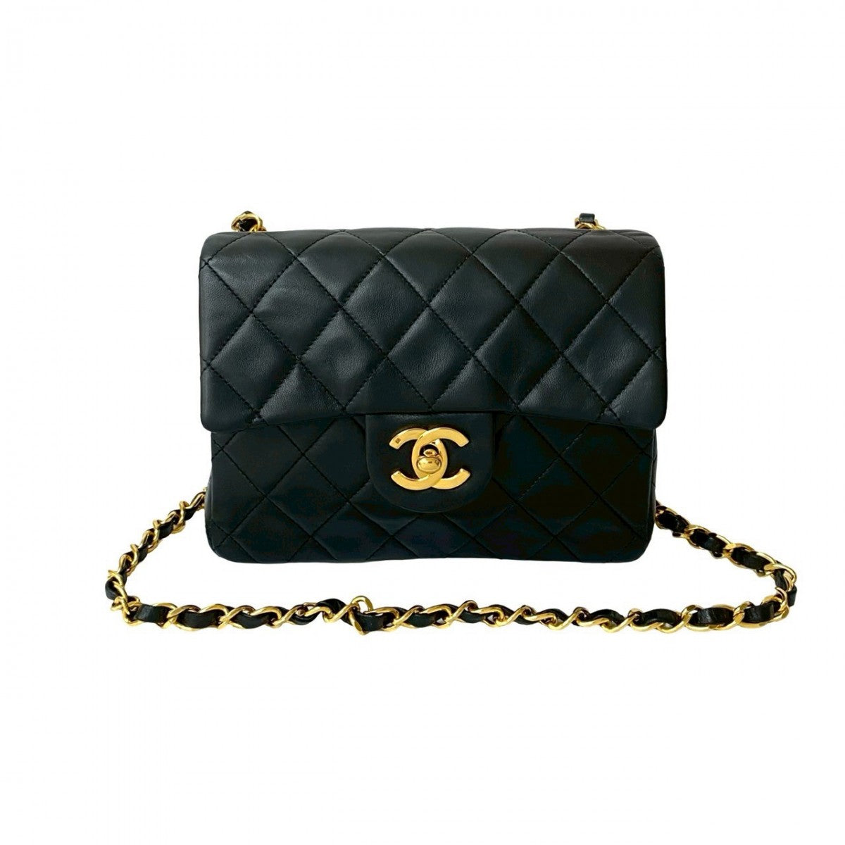 Chanel lambskin COCO Mark Matrasse Black Shoulder Bag 20250515Jpl302 9