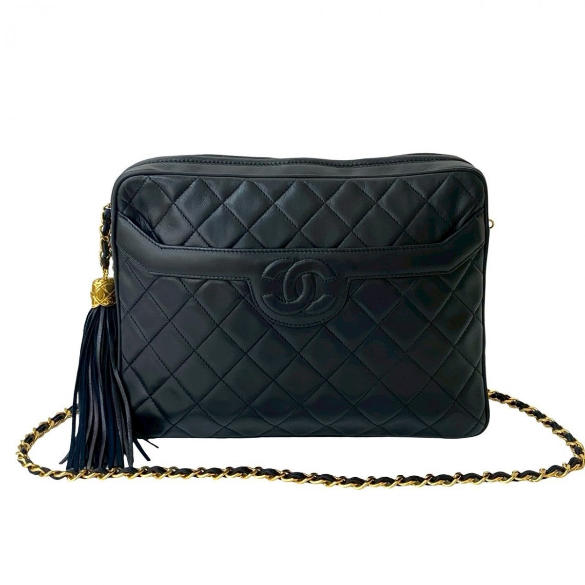 Chanel lambskin Navy Matrasse Shoulder Bag 20250515Jpl544 10