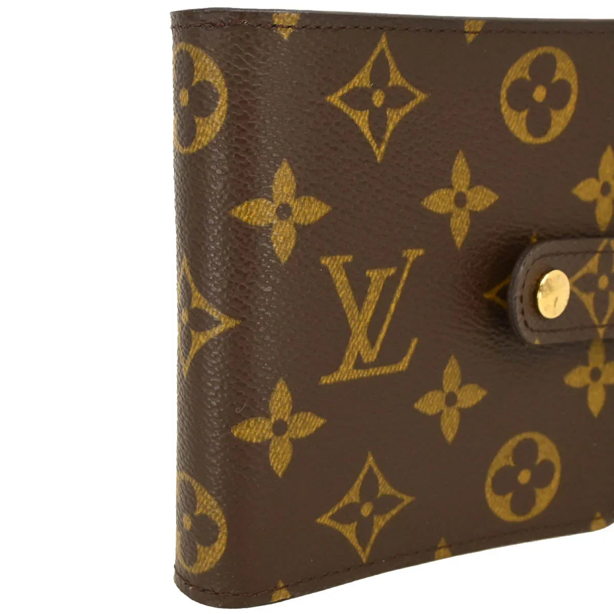 Louis Vuitton 2004 Monogram Compact Zip Wallet
