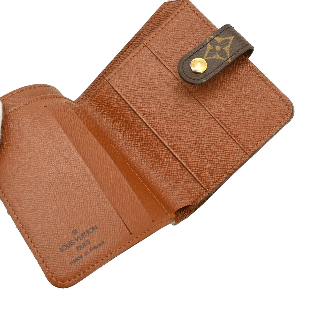 Louis Vuitton 2004 Monogram Compact Zip Wallet