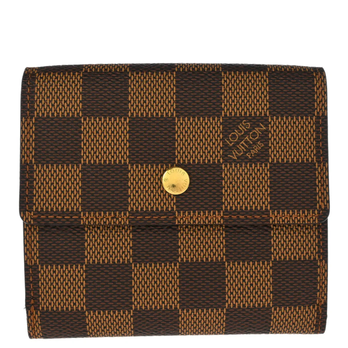 Louis Vuitton 2003 Damier Porte Monnaie Cartes Credit Wallet