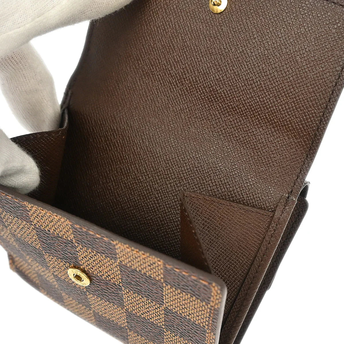 Louis Vuitton 2003 Damier Porte Monnaie Cartes Credit Wallet