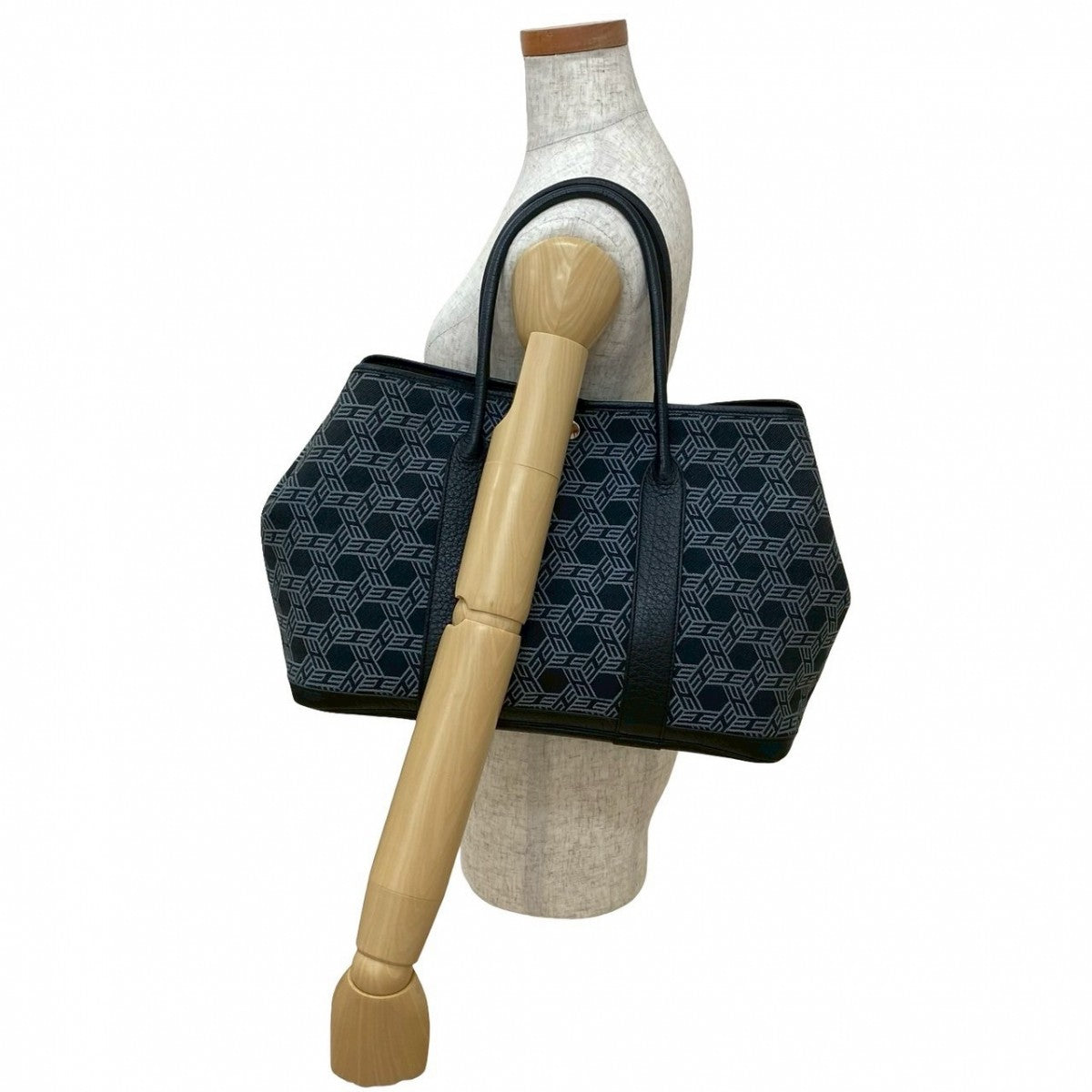 Hermes Tote Bag Towarso Ash Garden Party Pm Black