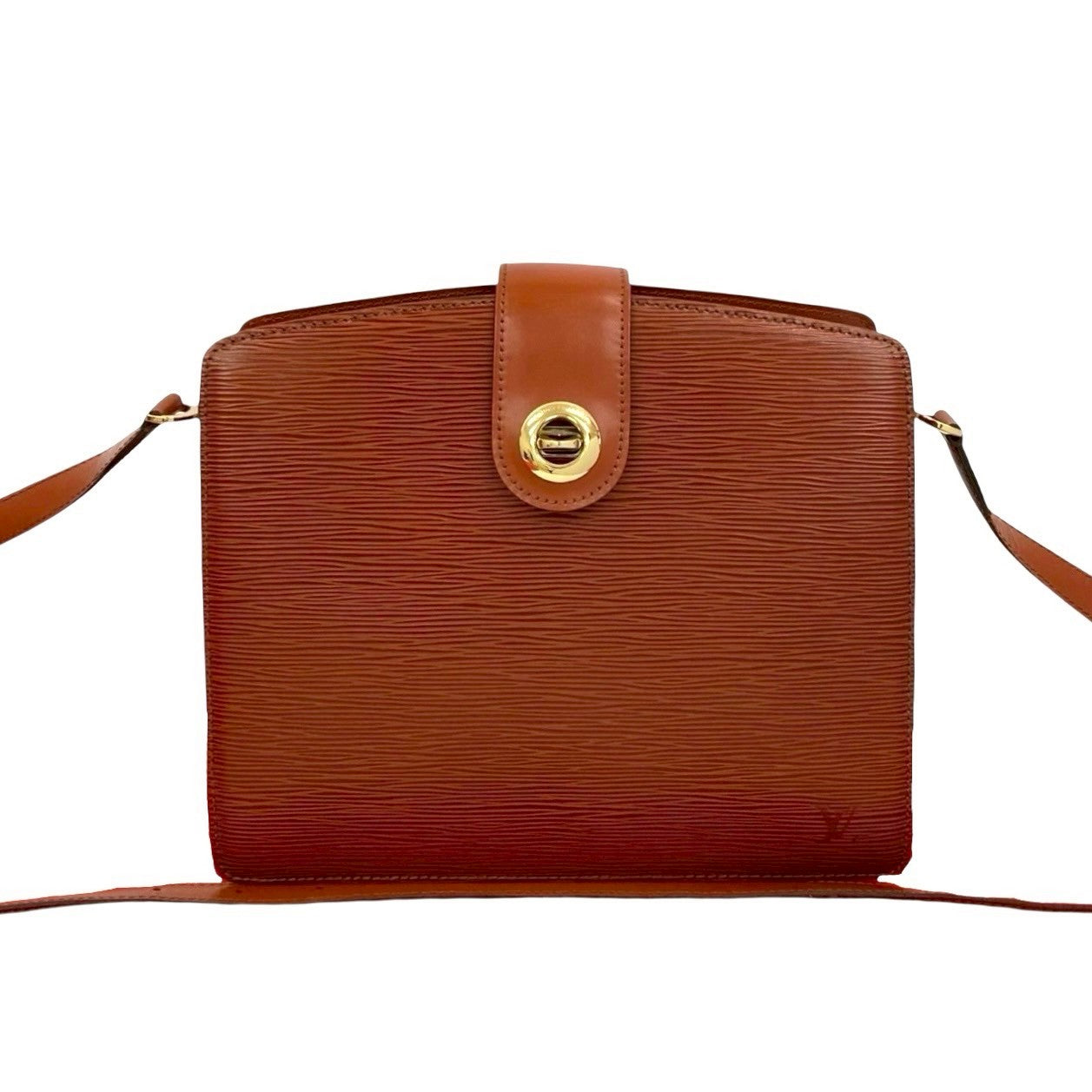 Louis Vuitton Epi Capuchin Leather Brown Hat