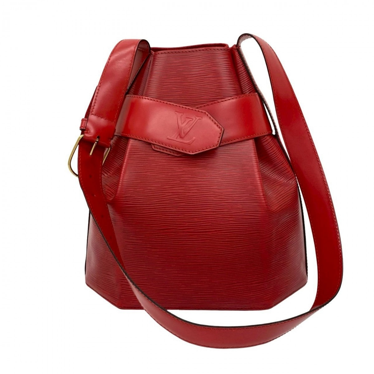 Louis Vuitton M80207 Epi Sac De Paul Leather Red Shoulder Bag