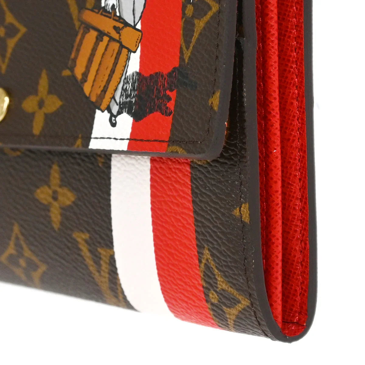 Louis Vuitton 2006 Monogram Groom Portefeuille Sarah Wallet