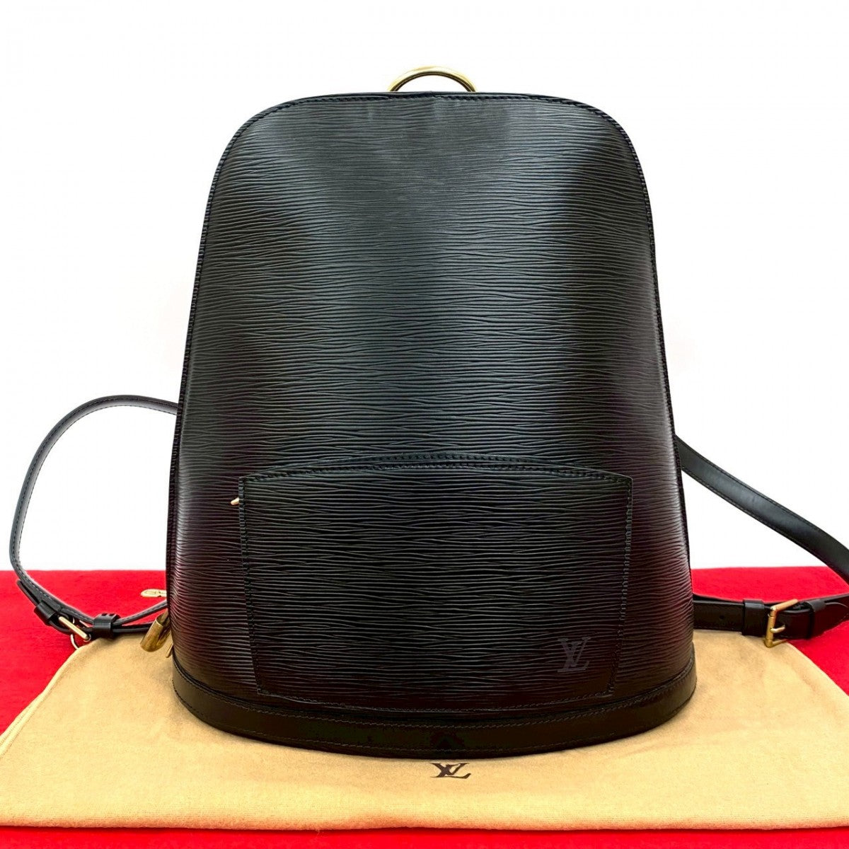 Louis Vuitton Backpack M52292 Epi Coblanc Leather Black 20250625Kma479 6