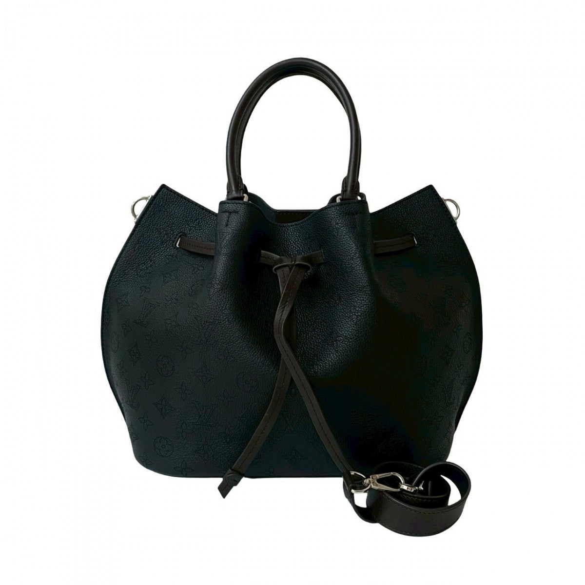 Louis Vuitton M54402 Mahina Giroratta Leather Black Shoulder Bag
