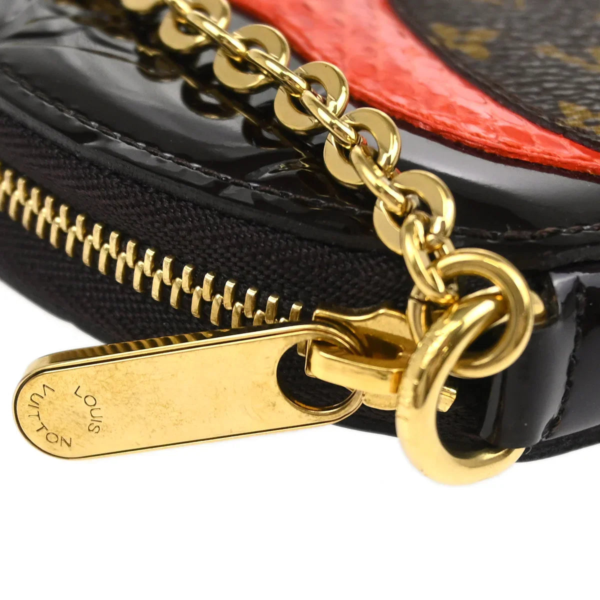 Louis Vuitton * Vernis Porte Monnaie Ecureuil Coin Wallet