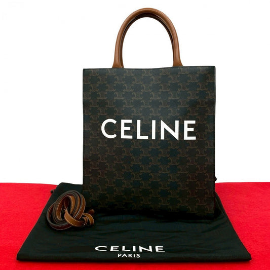 Shoulder Bag Triomphe Bar Tikal Caba Leather Black