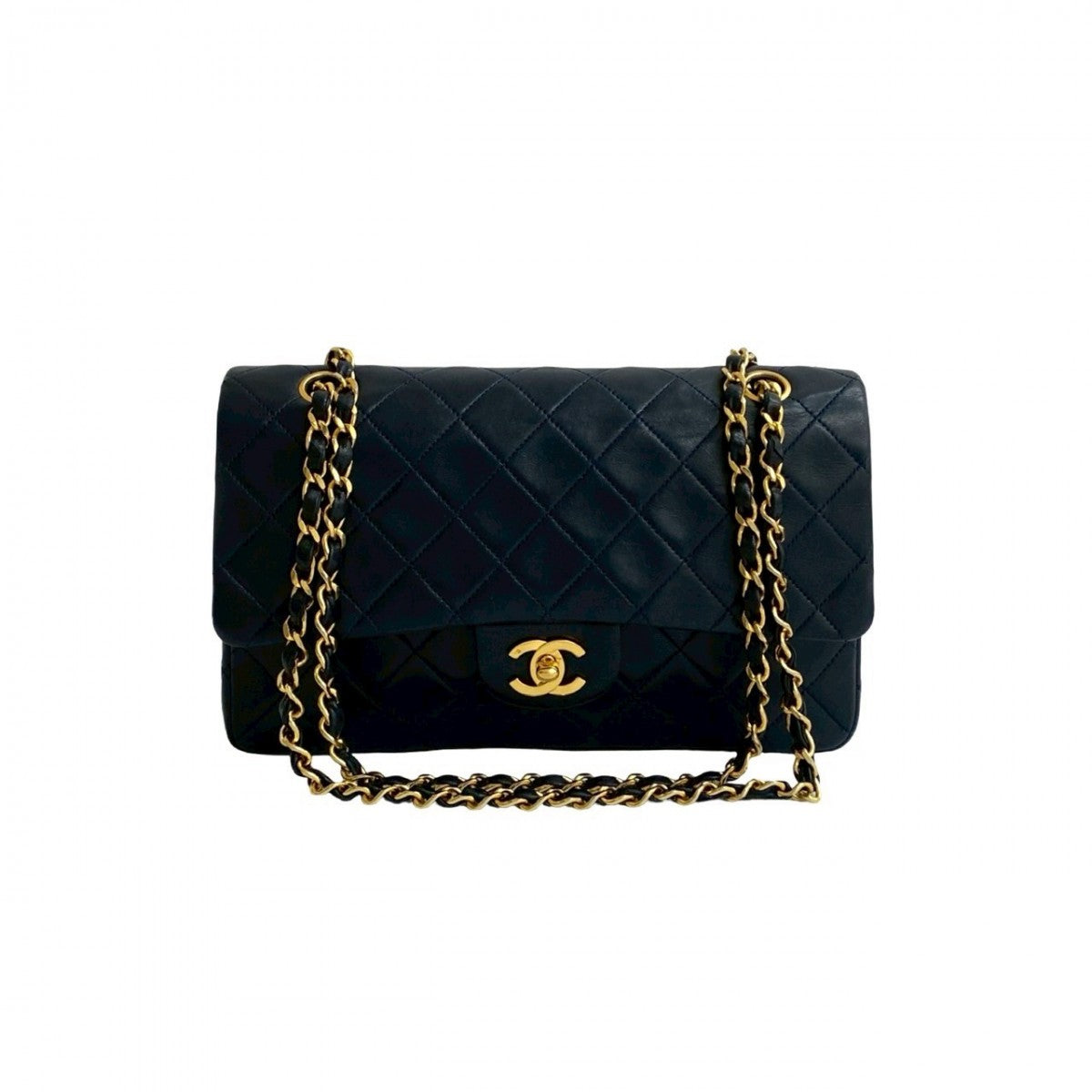 Chanel lambskin Navy Matrasse Shoulder Bag 20250703Mnb1415 5