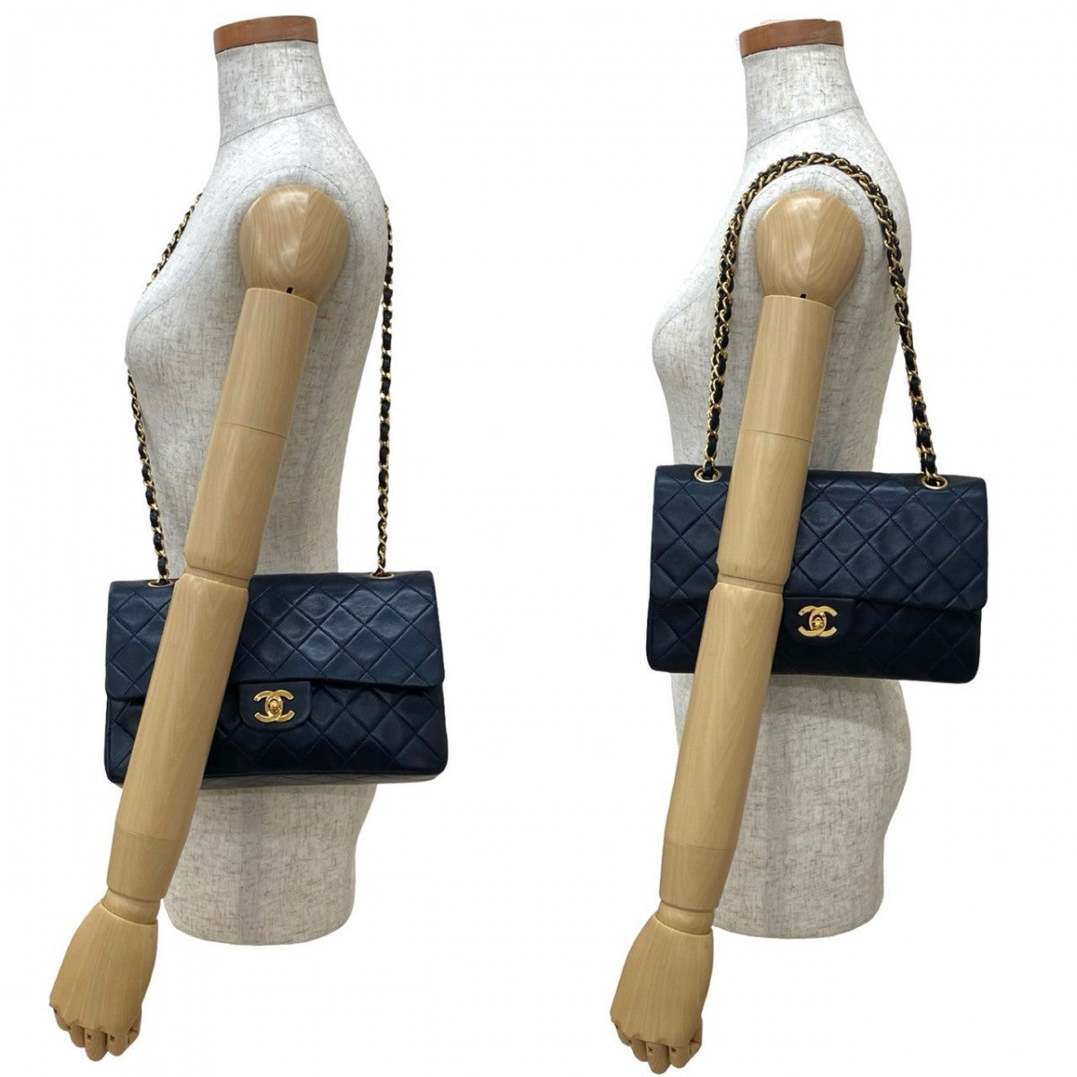 Chanel lambskin Navy Matrasse Shoulder Bag 20250703Mnb1415 5