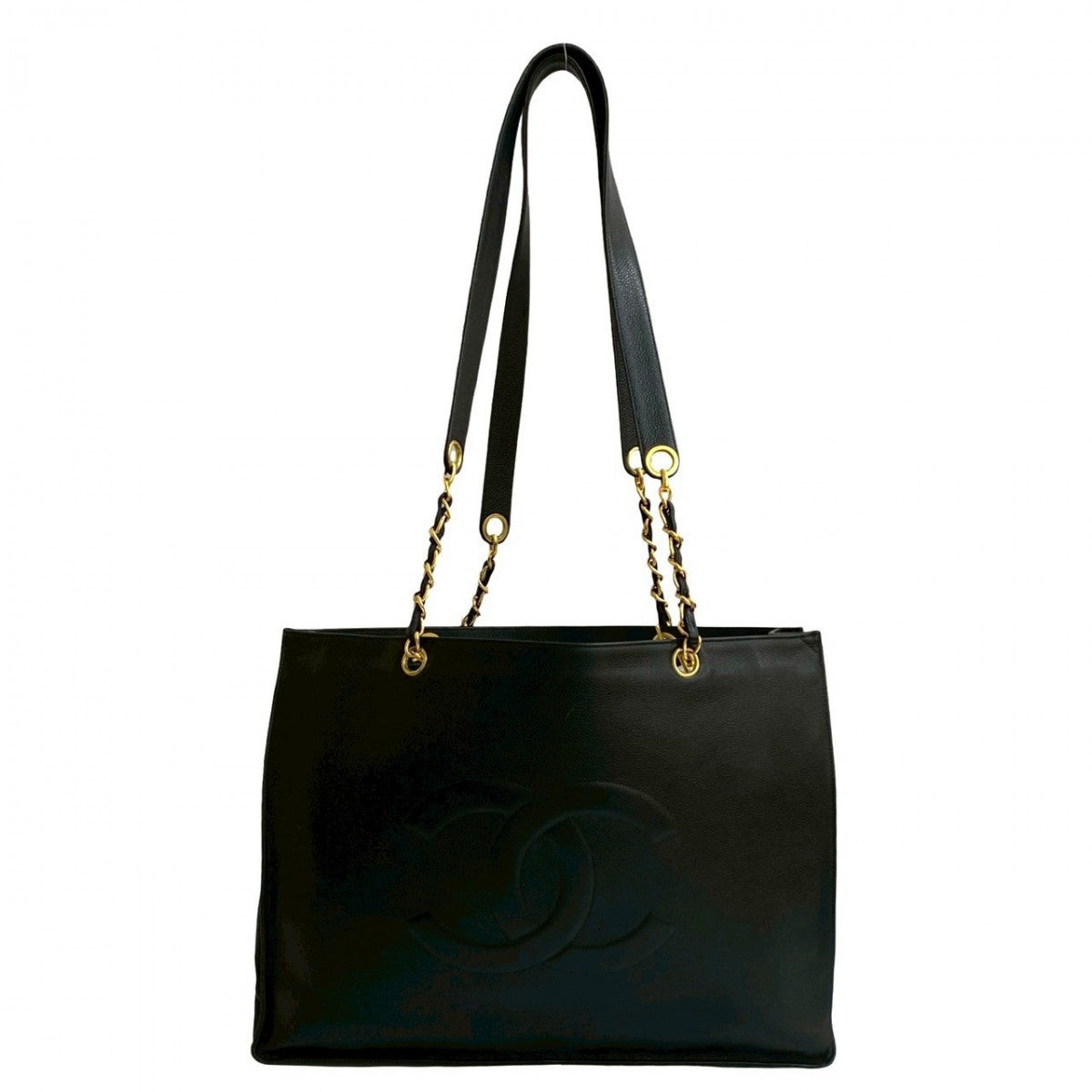 Chanel Matt caviar skin Black Tote Bag