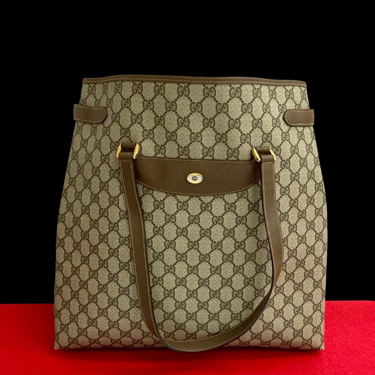 Gucci 20250703Mnb44 8 Leather Brown Tote Bag