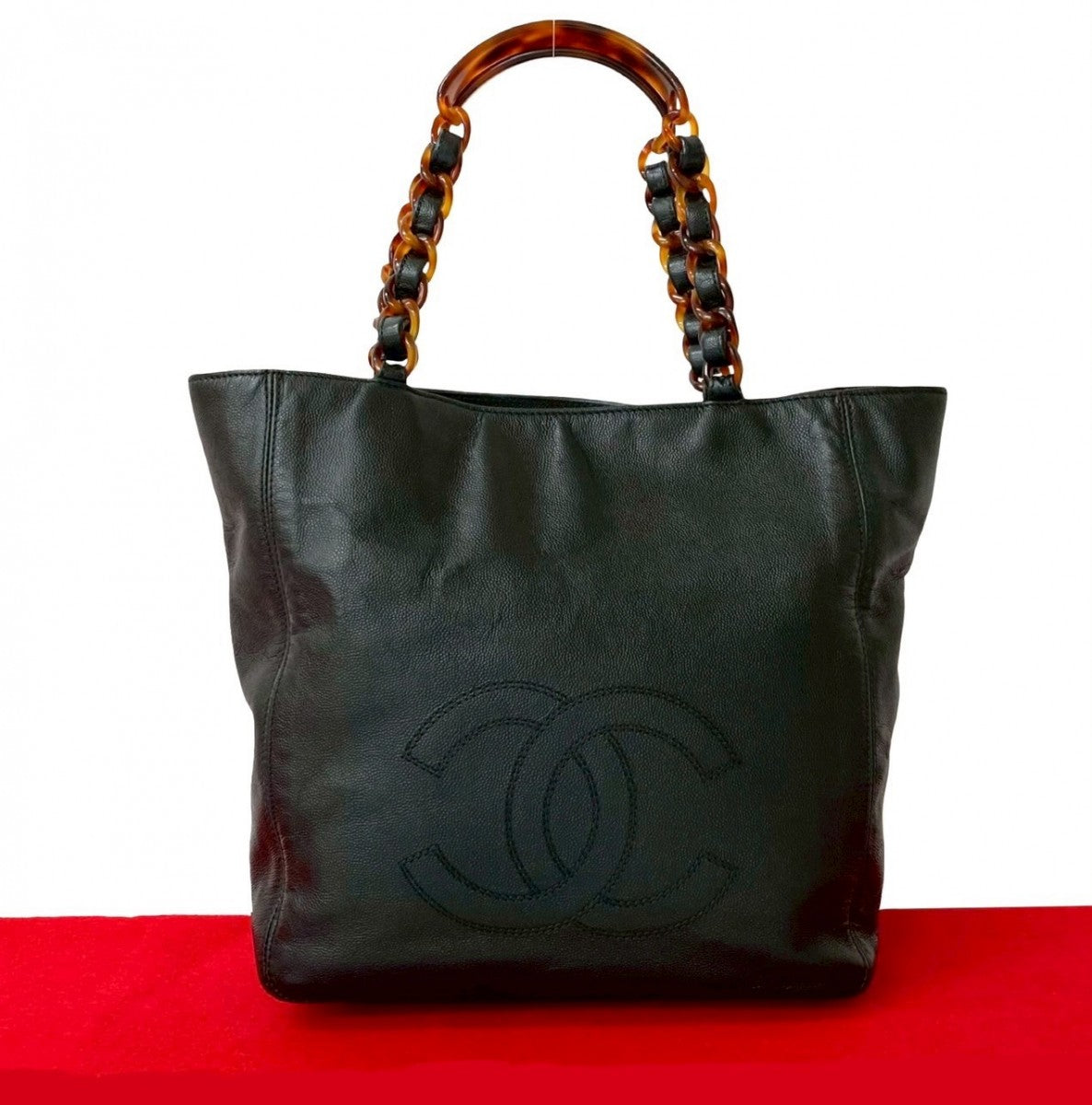 Chanel Matt caviar skin Black Handbag