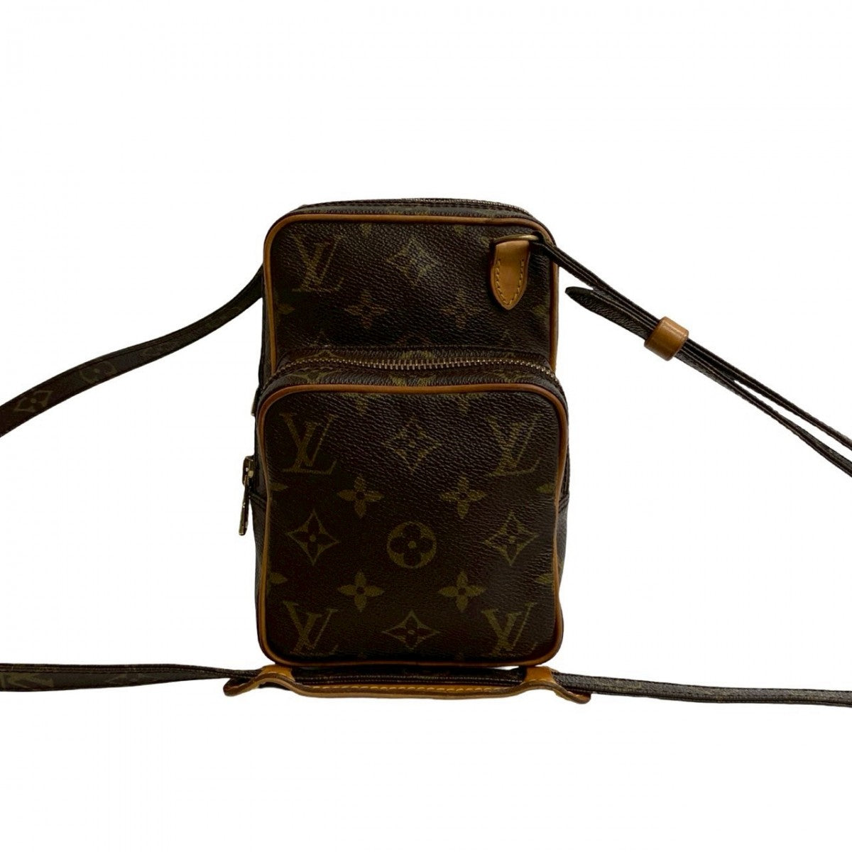 Louis Vuitton Amazone Monogram Leather Brown Shoulder Bag