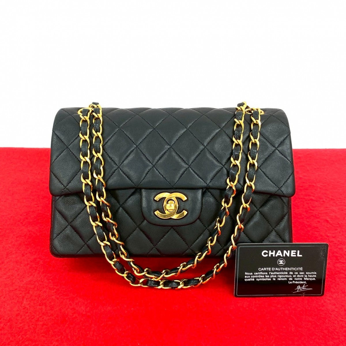 Chanel lambskin Matrasse Black Shoulder Bag 20250709Kmb713 8
