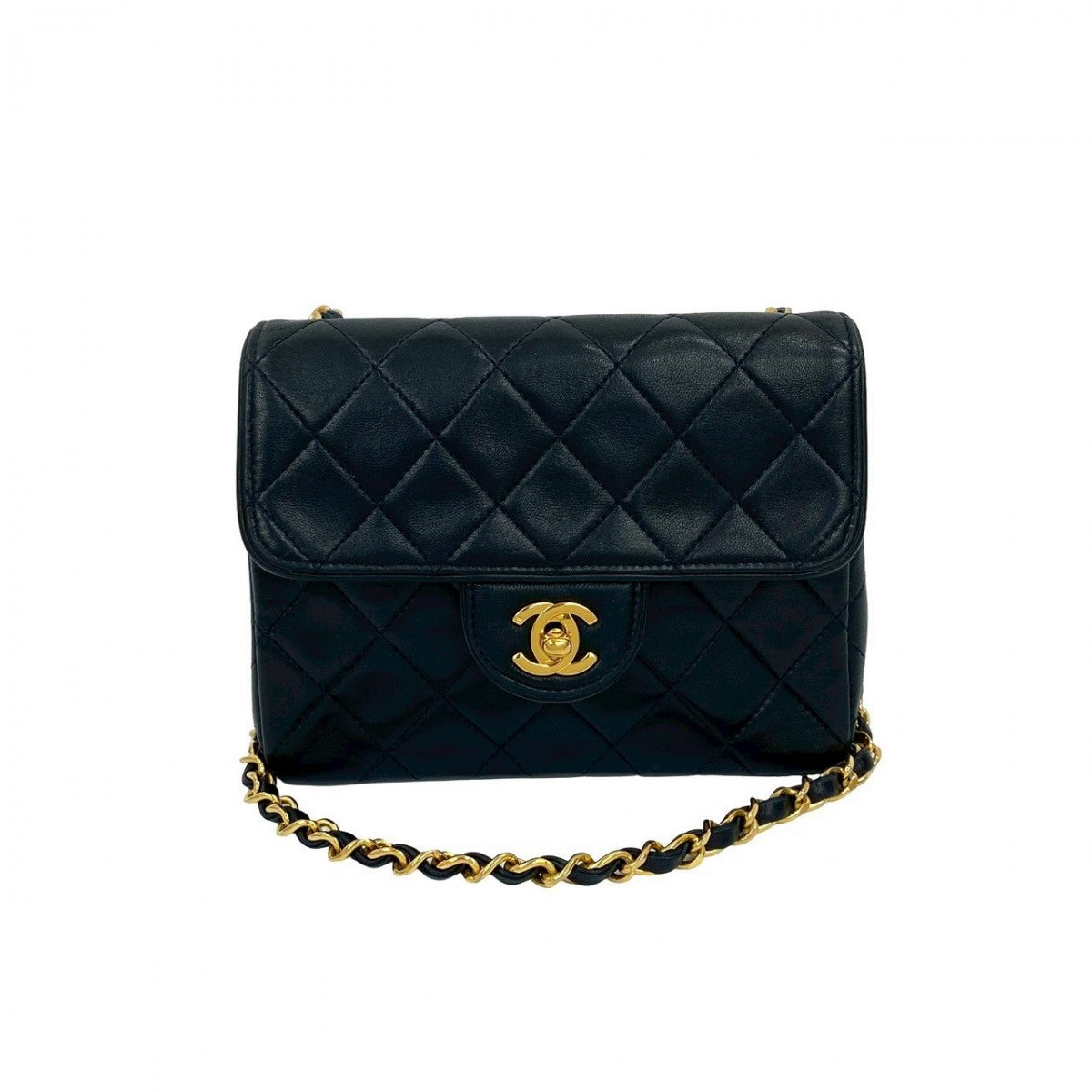 Chanel lambskin Navy Matrasse Shoulder Bag 20250709Kmb770 10