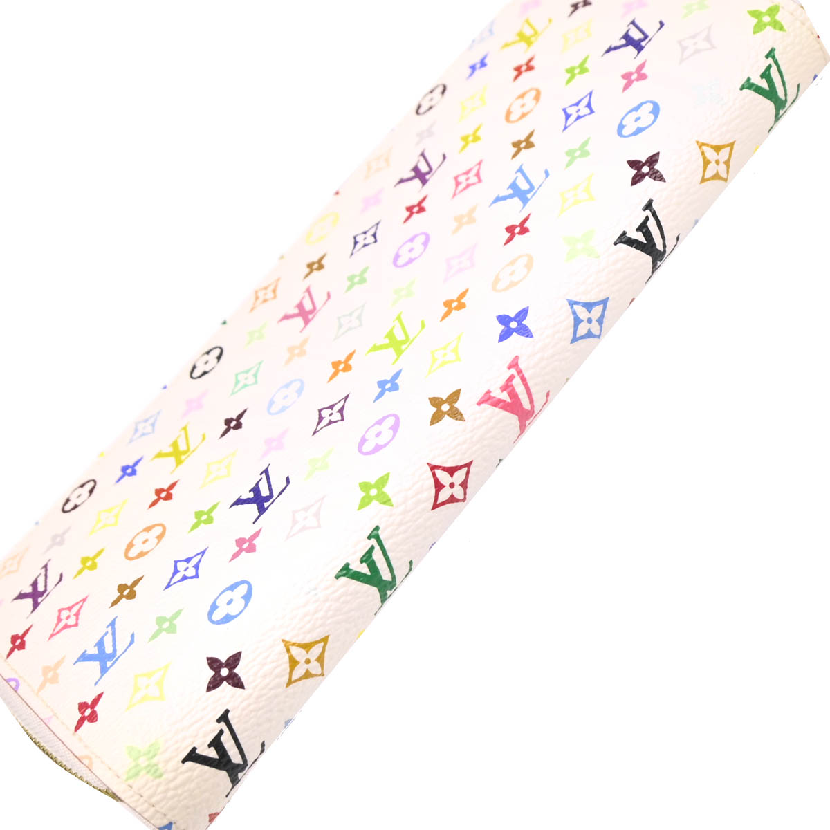 Louis Vuitton 2011 White Multicolor Zippy Wallet Style 2