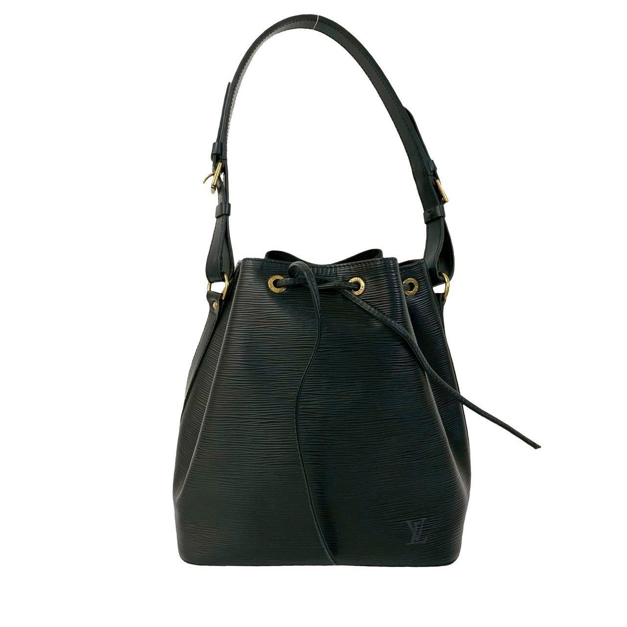Louis Vuitton Epi Petit Noe Leather Black Shoulder Bag 20250715Jpb186 7