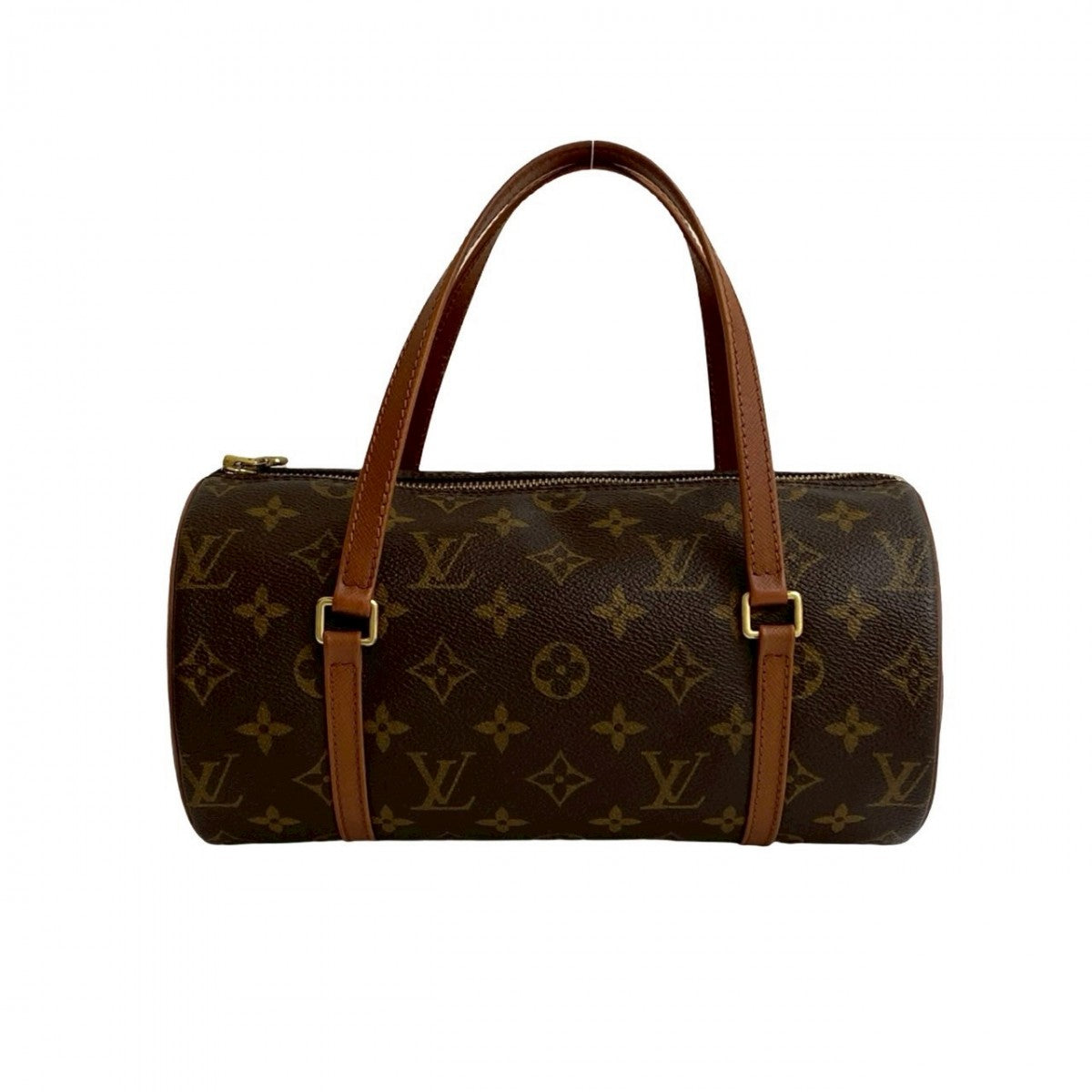 Louis Vuitton Papillon Monogram Leather Brown Handbag