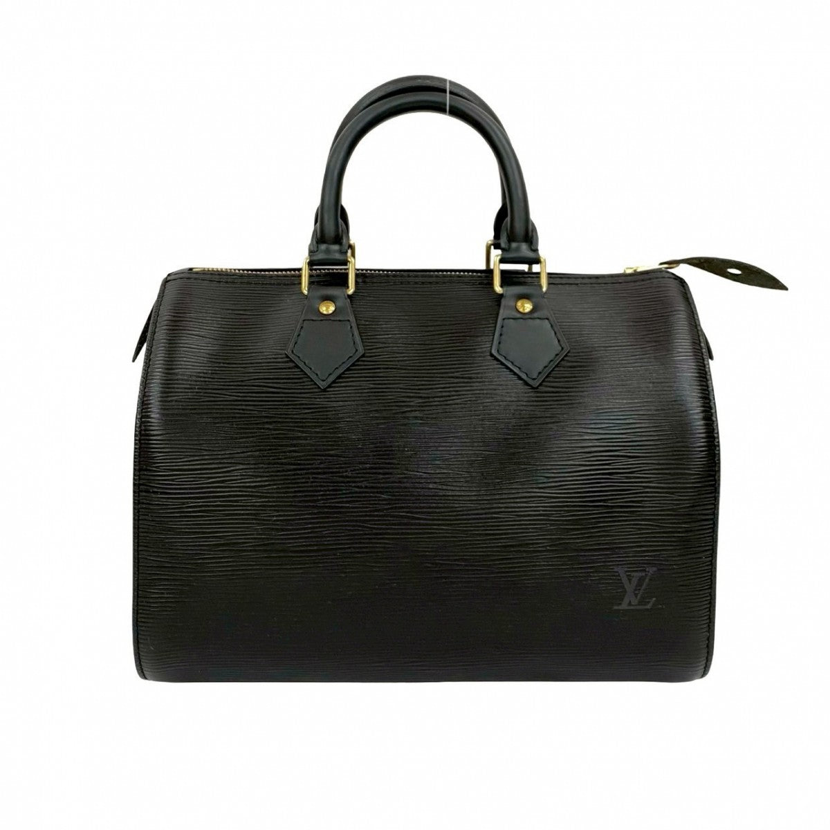 Louis Vuitton Epi Speedy 25 Leather Black Handbag
