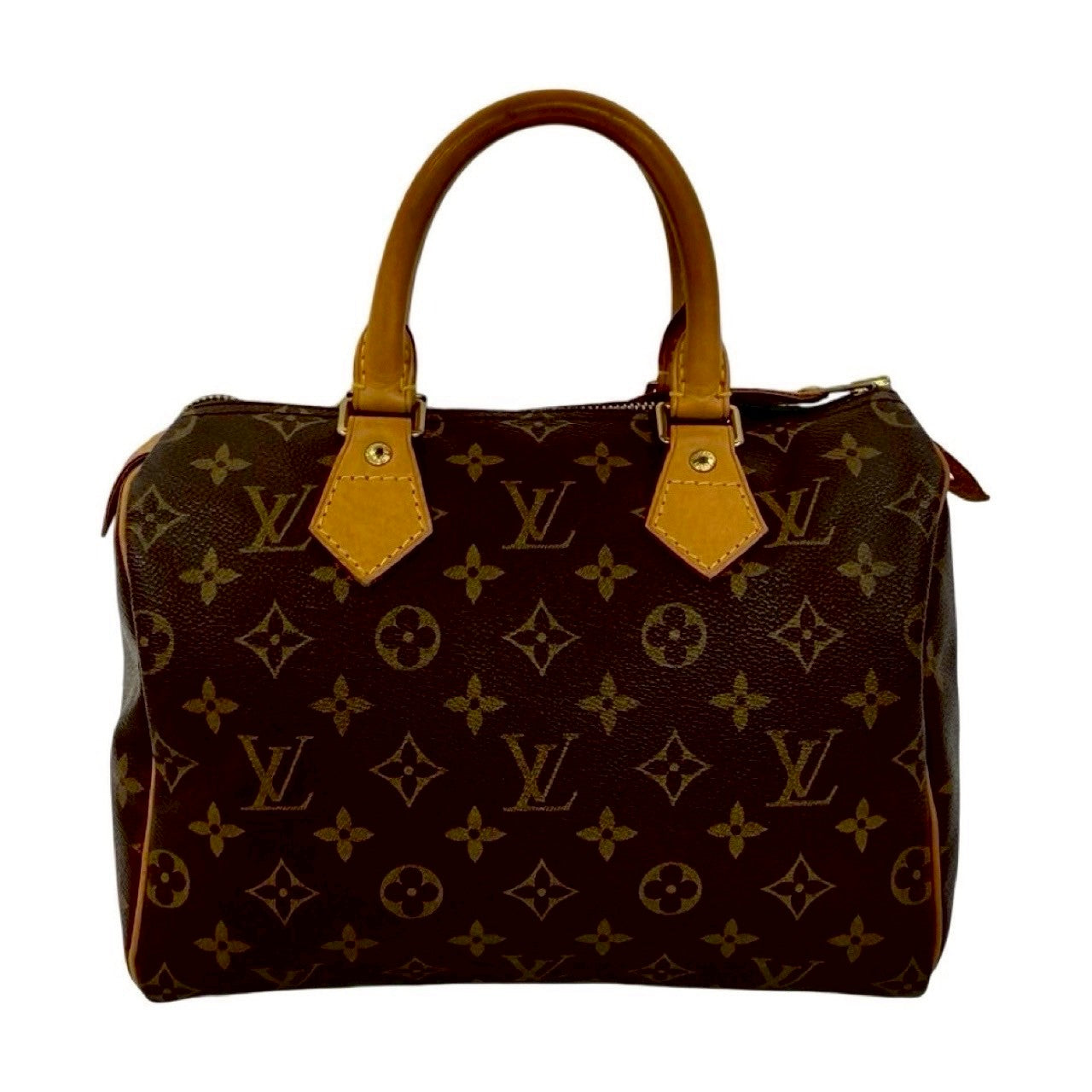 Louis Vuitton Speedy 25 Monogram Leather Brown Handbag 202507229Jpb197 2