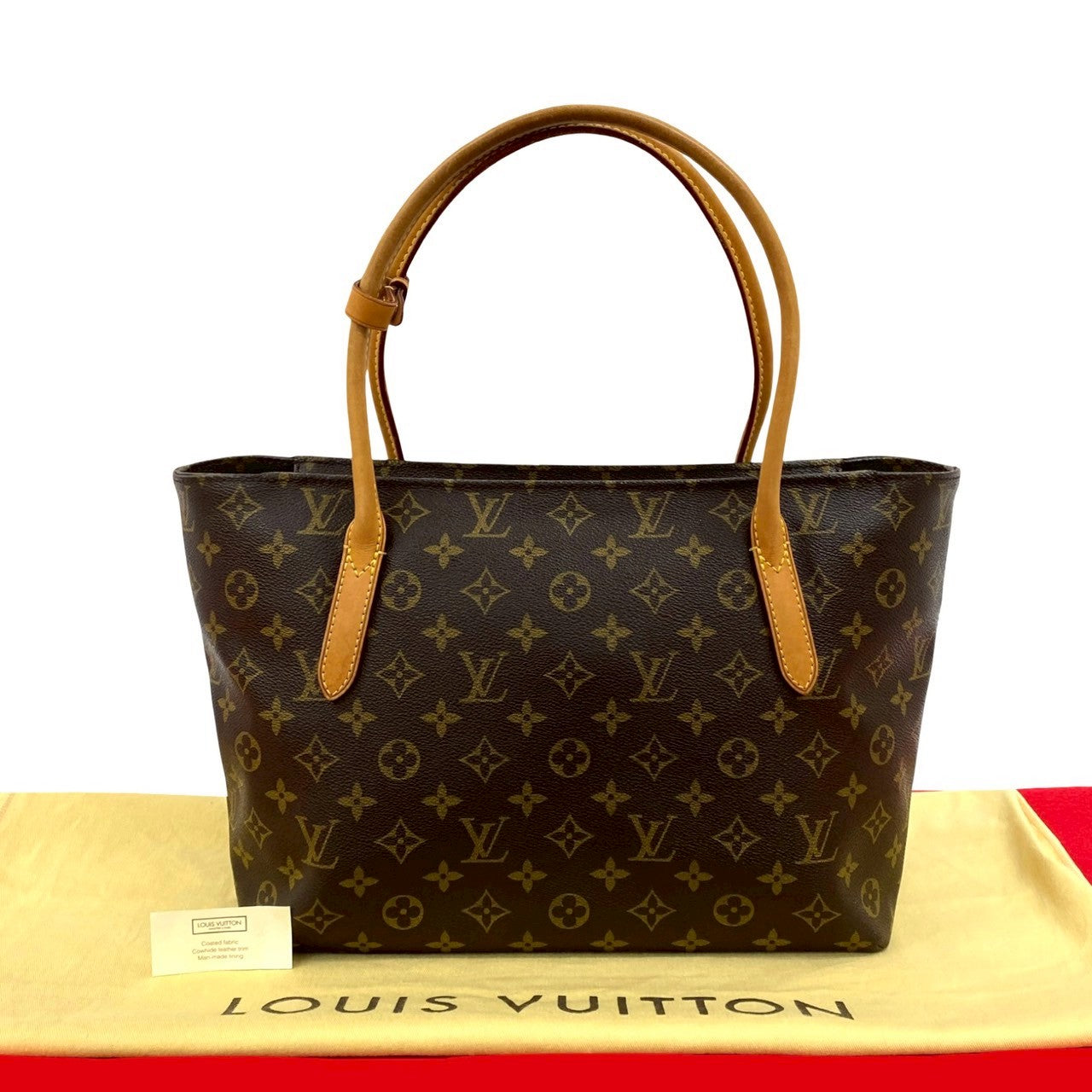 Louis Vuitton Raspail PM Monogram Leather Brown Handbag