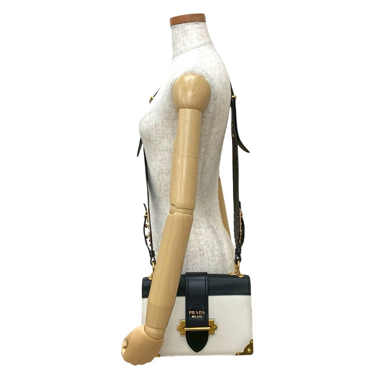 Shoulder Bag Kaye Leather Black