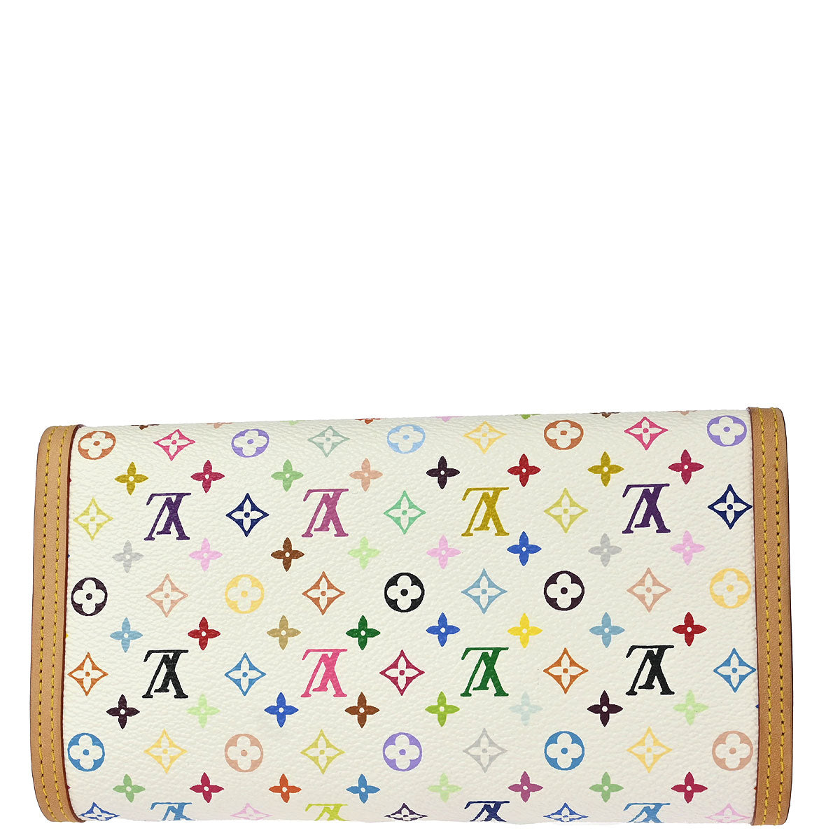 Louis Vuitton 2004 Multicolor Porte Tresor International Wallet Style 3