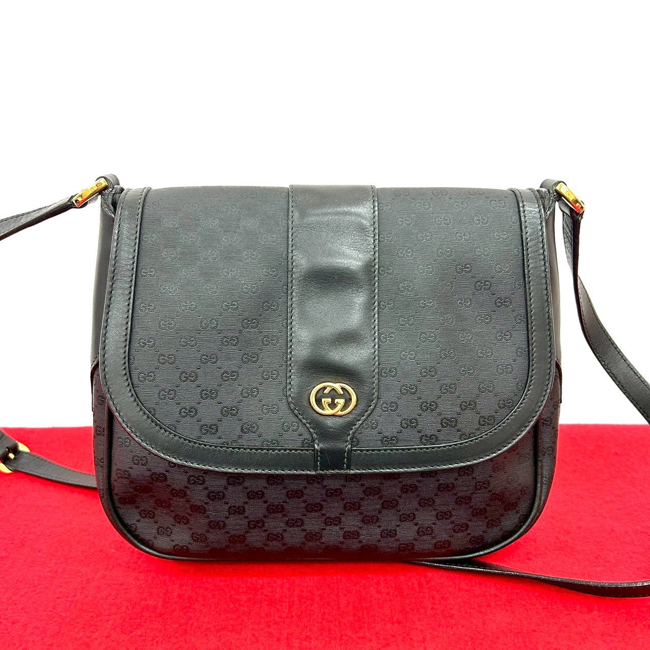 Gucci 20250827Kmc804 8 Leather Black Shoulder Bag