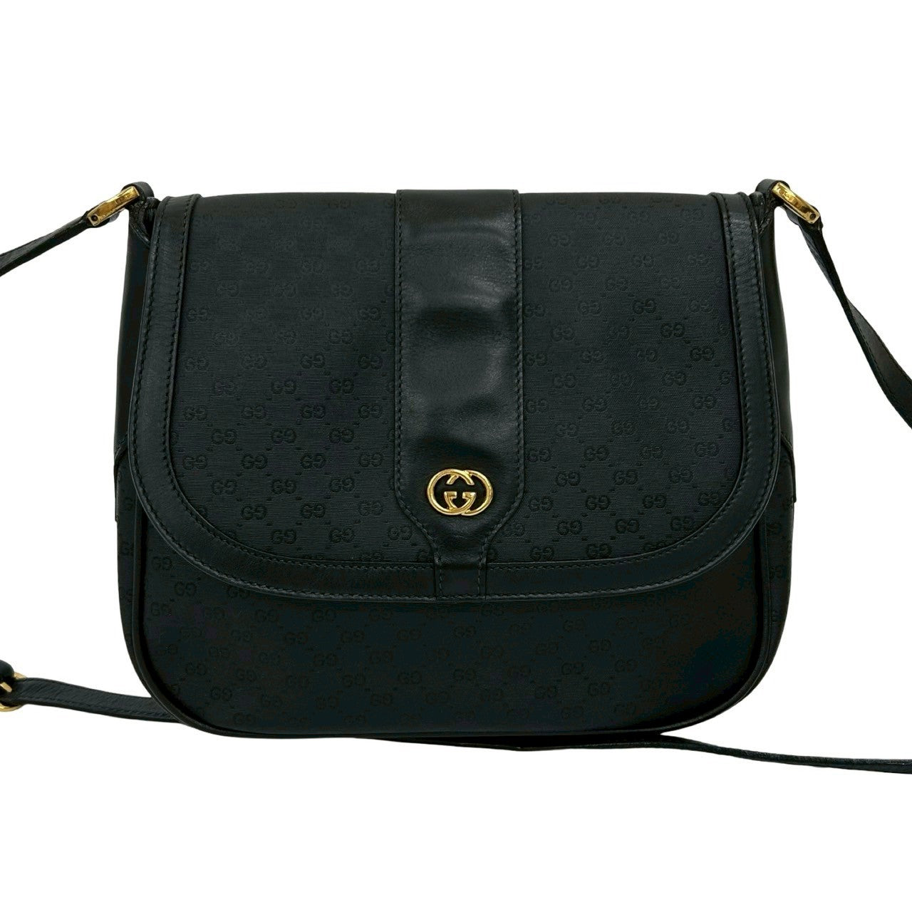 Gucci 20250827Kmc804 8 Leather Black Shoulder Bag