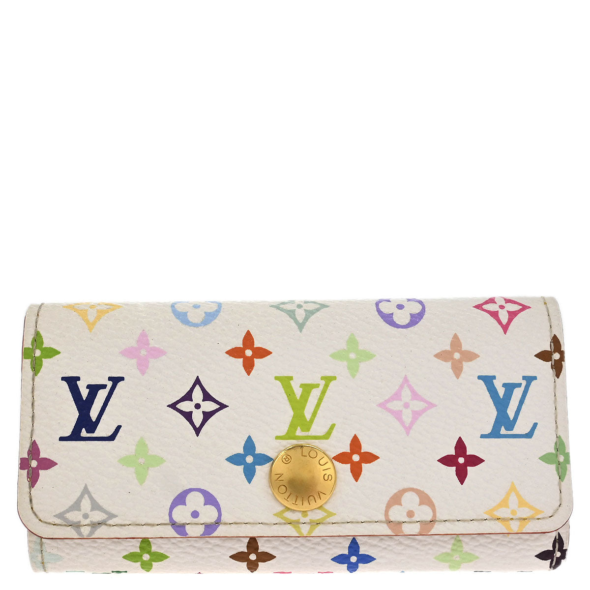 Louis Vuitton Monogram Multicolor Multicles 4 Key Case Fashion Accessory