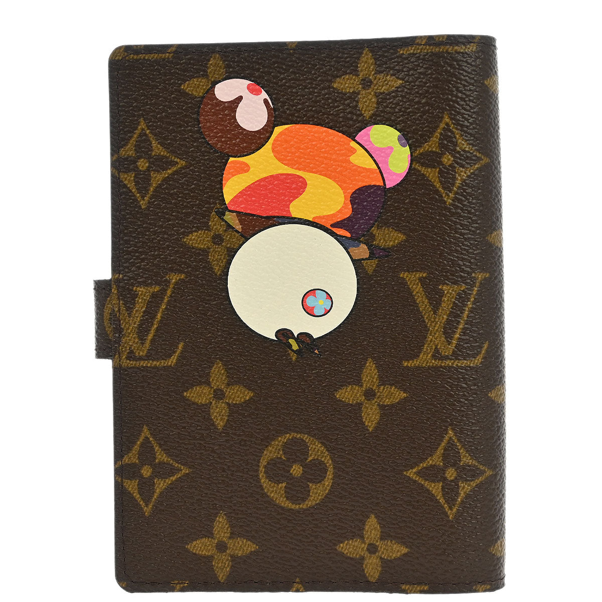 Louis Vuitton Monogram Panda Agenda PM Note Book Cover Fashion Accessory